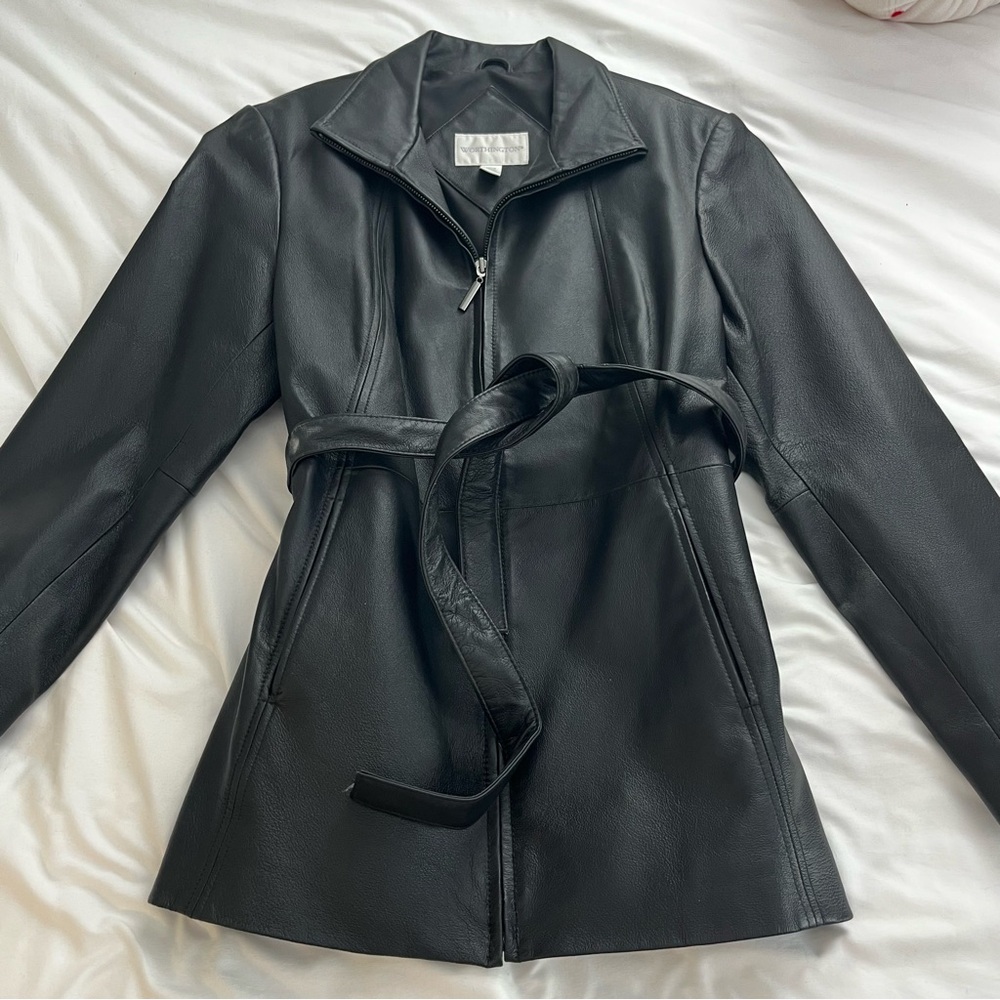 Worthington leather jacket